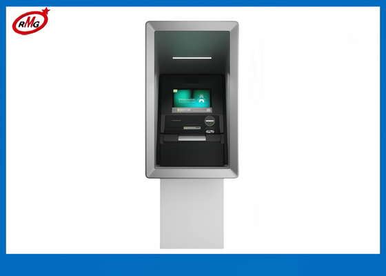 Cash Recycler NCR SelfServ 87 Recycler NCR 6687 Bank ATM Machine Exterior Through The Wall